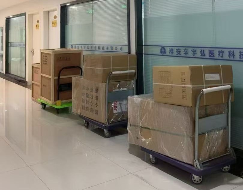 发货物流昼夜不停，展会现场人潮涌动！辛宇弘医疗近期业务全景图鉴