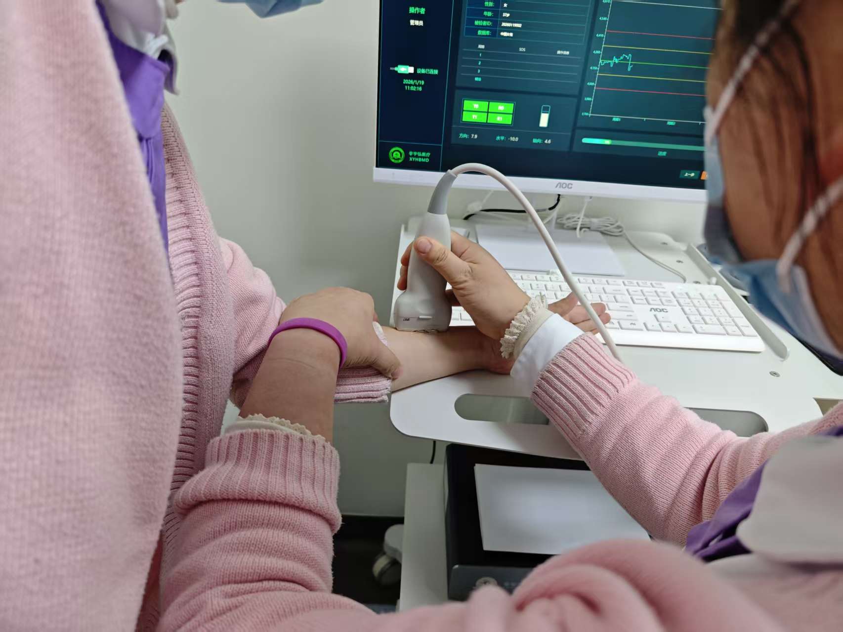 守护骨骼健康 陆军第七十二集团军医院超声骨密度仪XYH9000A正式投入使用